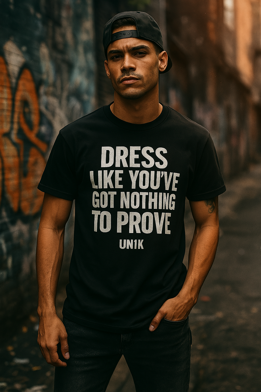 T-shirt personnalisé UN1K