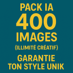 Pack IA – 400 images UN1K (Pack Illimité Créatif)